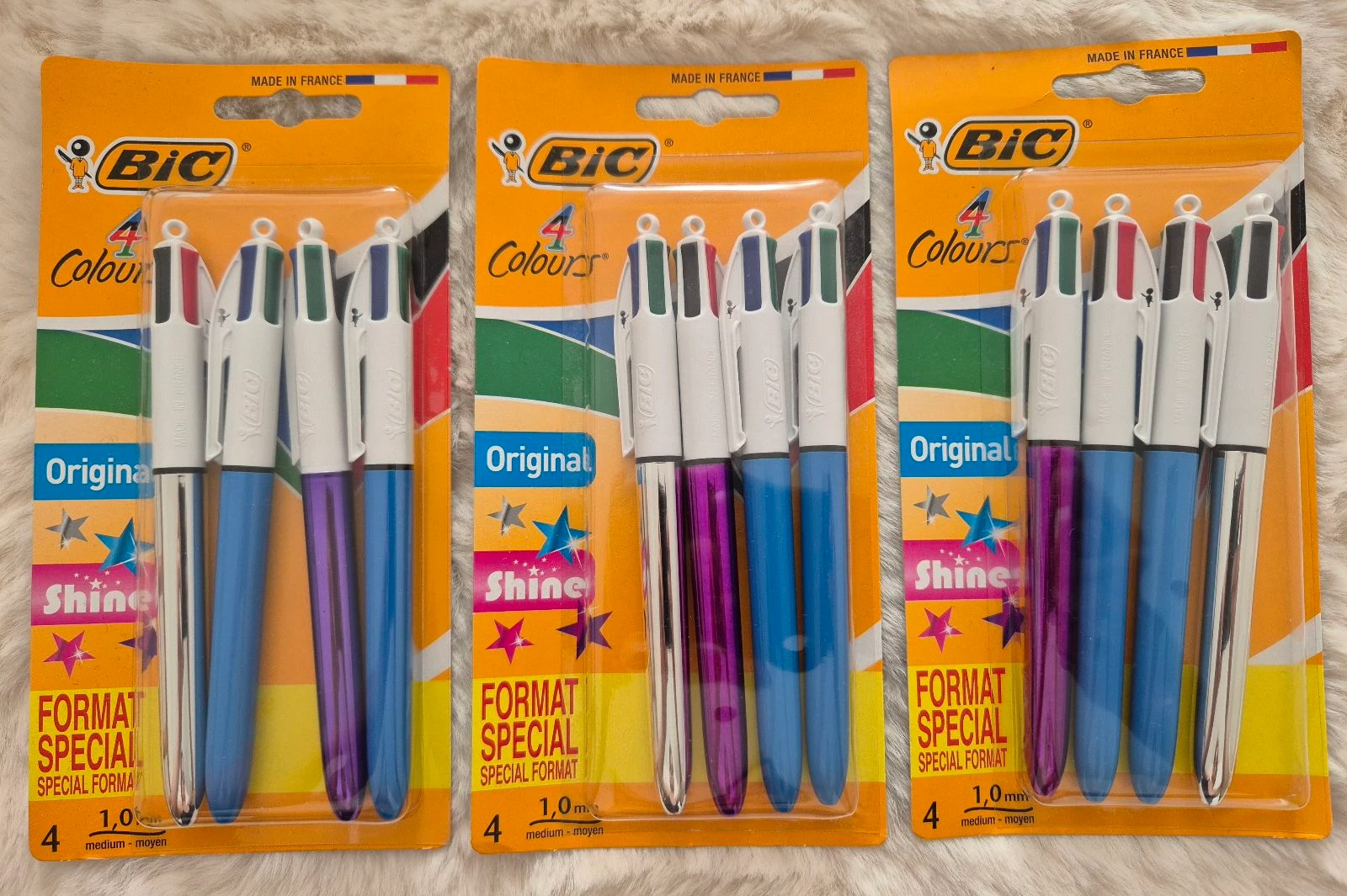 Stylos 4 couleurs 